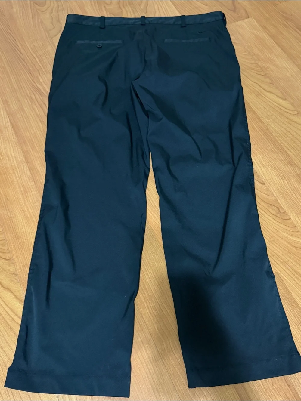 Nike Golf Dri-FIT Black Flat Front Stretch Pants Regular Fit 36x30
